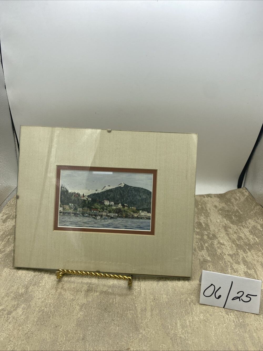 Elizabeth Rose-1983- Ketchikan - Alaska Matted Art Card Framed-8”X 10”